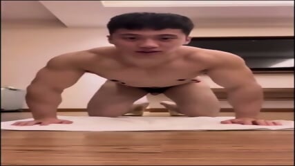 Muscular Chinese man - part 3