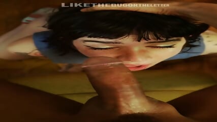 Throatslut taking it deep
