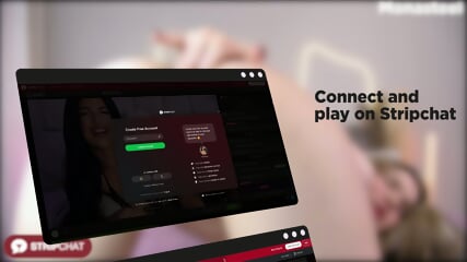 Monasteel Fingers Her Tight Ass & Cums Hard â Shaved Pussy Webcam Orgasm â On Stripchat