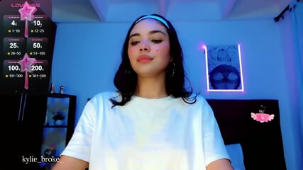 Latina Cam Girl Fucks Herself To Keep Squirting