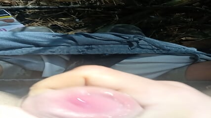 Masturbacja w lesie