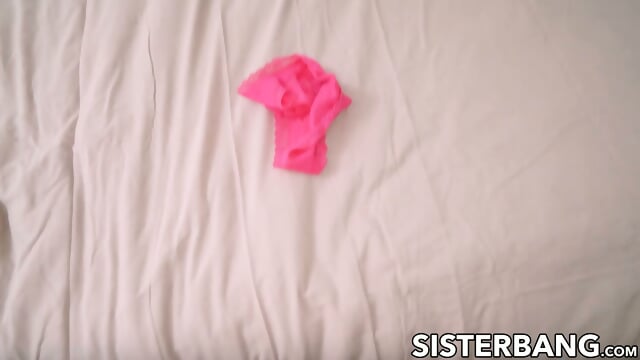 My stepsis Ria Rose caught me jerking and offered a helping hand