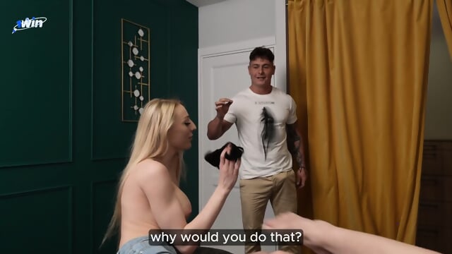 Panty Thief Teaches Trussed Pals A Lesson, Hottest XXX Porn!