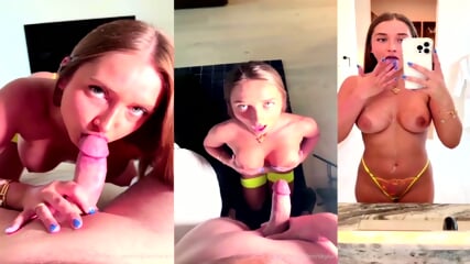 skylarmaexo pov blowjob with come on tits