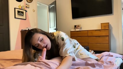 Sick In Bed Step-mom Helps  bisexual