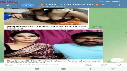 Garima_G Total 11 TickÃ¨t shows ! hardcore fucking , hardcore squirting , cum on boobs cum on ass avaÄ«lable . InbÃ´x mÃª tÃ¨legram to jÃ¶in my chÃ¤nle . My iid @Psyco9985