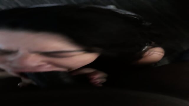 Sloppy latina mouth POV