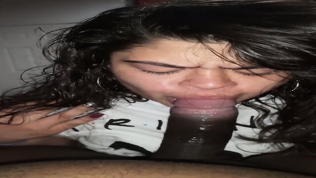 Sloppy latina mouth POV2
