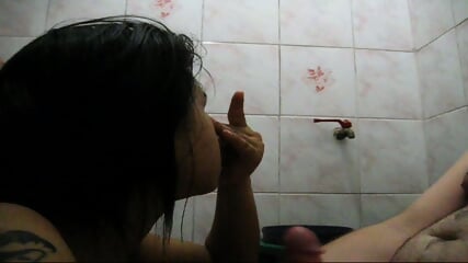 Dum bathroom bareback