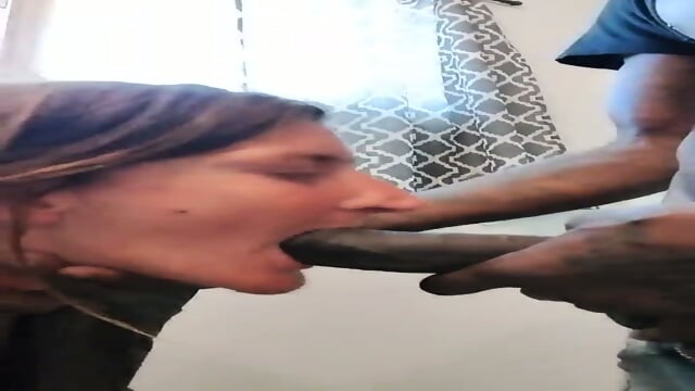 Homeless Granny Gums Long BBC - Screenshot 2 of 15 - Gagging