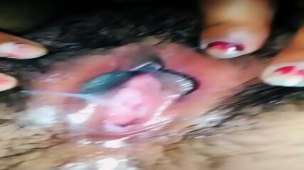 Girl Showing And Opening Her Tight Pussy For You