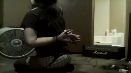 Self Blindfolded, Handcuffed And Ballgagged  Kinky4Ever