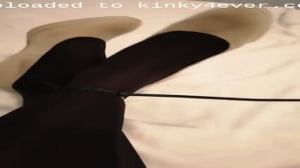 Tied In Pantyhose And Heels  Kinky4Ever