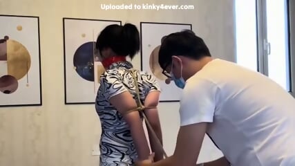 Chinese Girl Tape Gagged  Kinky4Ever