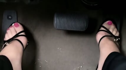 Sexy Lady In Sophisticated Outfit In Amazing Pedal Pumping Foot Fetish Scene  Kinky4Ever