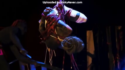 Intense Shibari Live Show With Anuskatzz And Lily Lu From Z-filmz - Dirty Dreaz Extrem Bdsm Bondage  Kinky4Ever