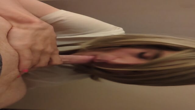 Trans slut Heather Ashley facefucked + dirty talk