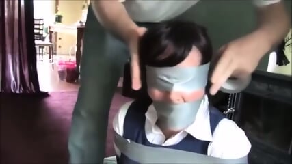 Dixie Gagged And Blindfold  Kinky4Ever