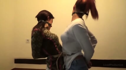Two Girls Ballgagged  Kinky4Ever