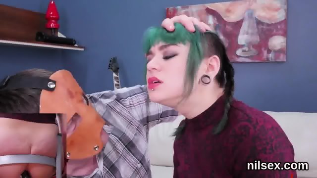 Horny teenie was taken in ass hole asylum for harsh therapy