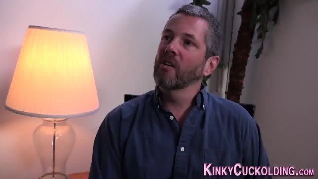 Wife sucks black cock