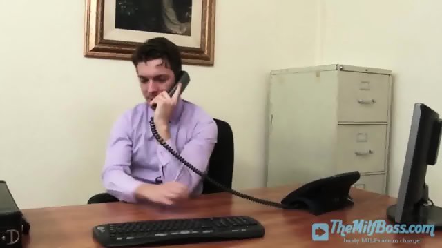 Horny Boss Nails Secretary