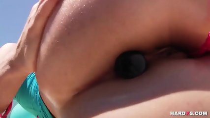 Babes Ass Yearns for a Long Dong, anal