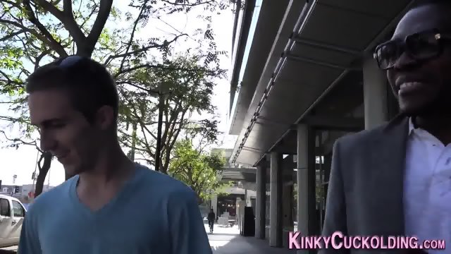 Blonde gets bbc facial