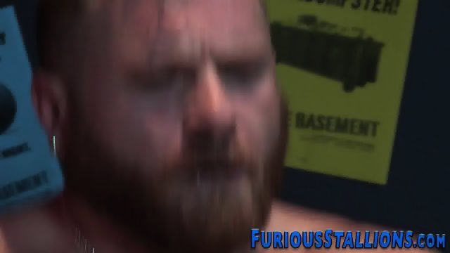 Stout dudes butt banged