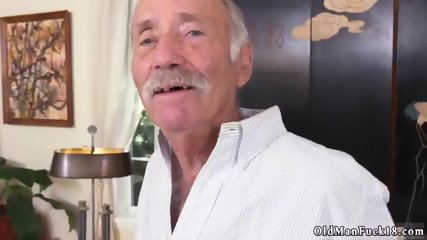 Old Man Eats Ass This Time They Get To Tear Up A Flamy Latina.