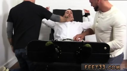Hairy Legs And Butt Gay KC Gets Tied Up & Revenge Tickled
