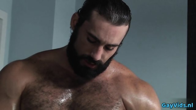 Muscle gay oral sex with facial