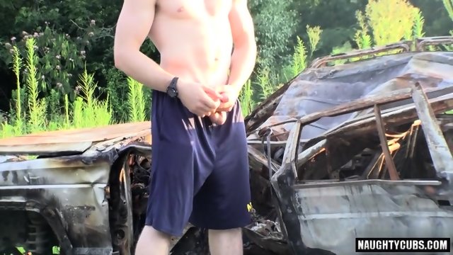 Hot jock piss and cumshot
