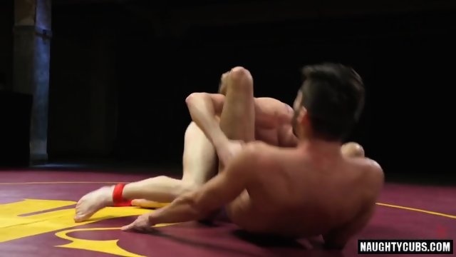 Big dick gay domination with cum eating