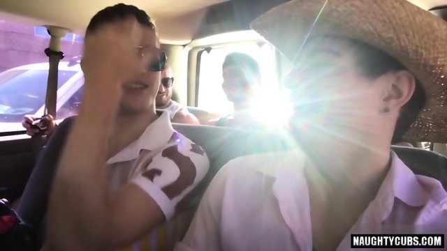 Big dick gay blowjob with cumshot
