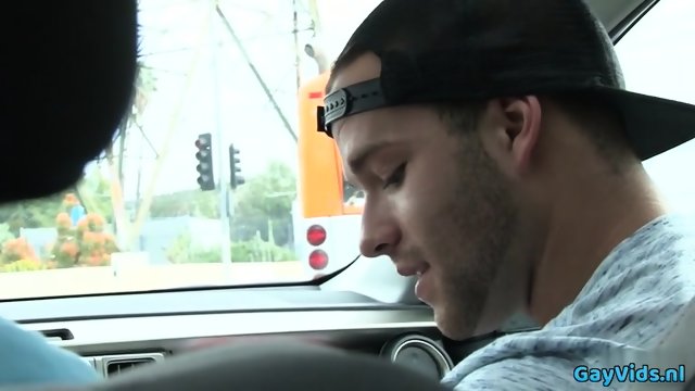 Brunette gay anal sex and facial