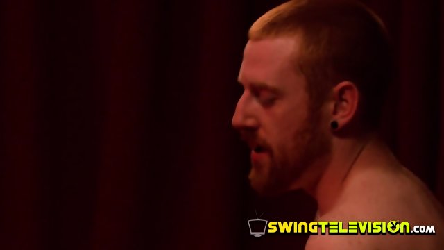Redheaded couple becomes swingers group