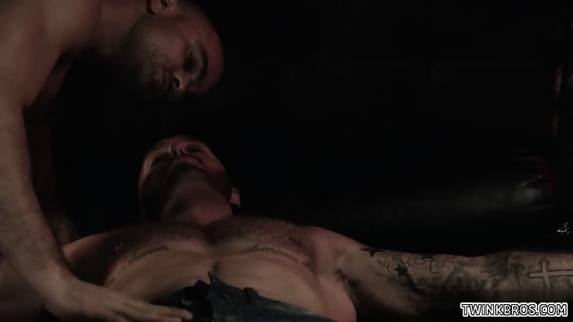 Hairy son domination and cumshot