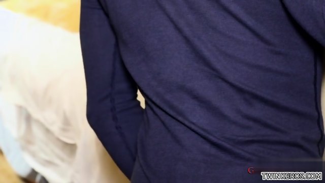 Big dick son foot with cumshot