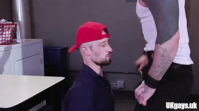 Tattoo gay anal fetish and cumshot