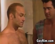 Gay Friends Masturbating And Kissing