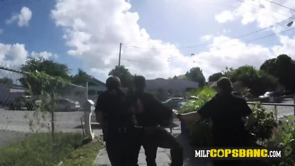 Milf Cops Suck Off Criminals Cock And Make Him Demolish Their Coochies