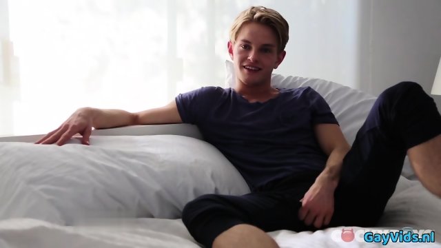 Hot gay dildo with cumshot