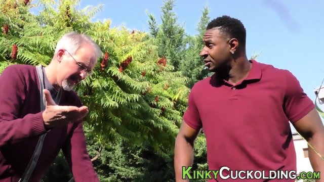 Domina fucks black dong