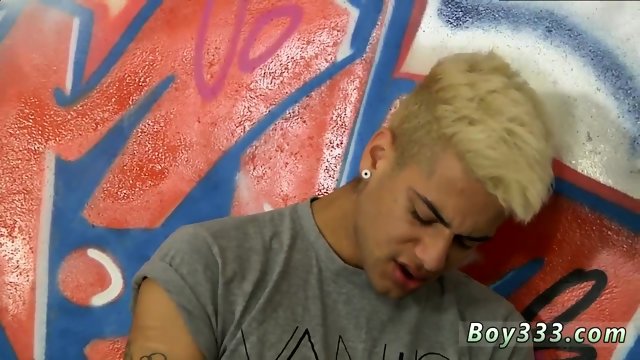 Skinny blonde gay twink A Cock Spy Gets Fucked!