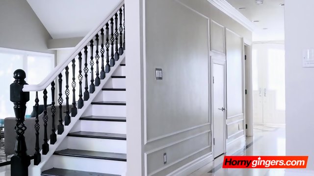 Couple sneaks inside a house to engage in hot banging
