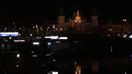The Central Station In Amsterdam
