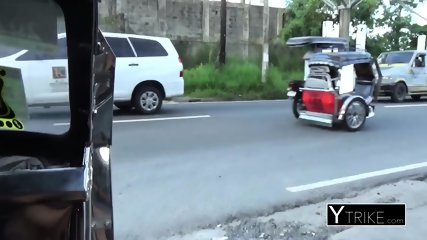 Alex And Tourist Hop On A Motorcycle Towards Hotel For Hot Sex