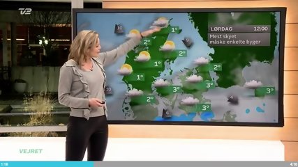 Pogoda Kobieta Cecilie Hother Z Tv2 Danmark Jer Down Challange