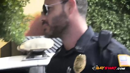 Thug Is Taken To Gay Officers Spot For A Hard And Deep Asshole Banging